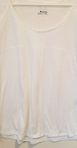Columbia white shirt XL woman